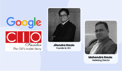 CIO insider India�s 2nd most recommended Google technology solution providers