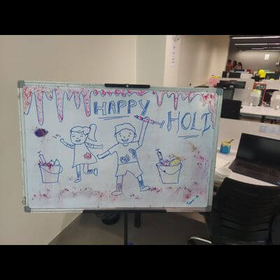 Holi celebration at Aaravinfotech - Screenshot 3