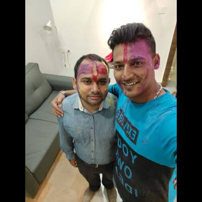 Holi celebration at Aaravinfotech - Screenshot 4