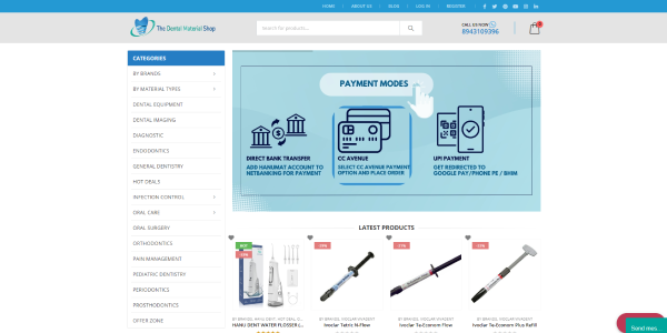 https://thedentalmaterialshop.com