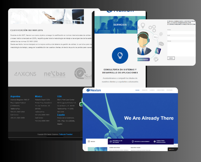 Nexions.com - Website Design 